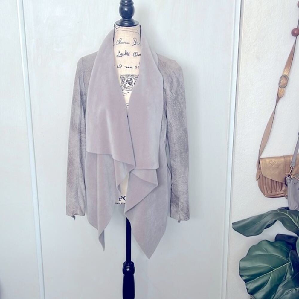 BNCI Faux Suede Jacket Size Medium